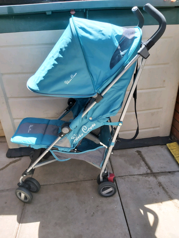 silver cross zest footmuff aqua